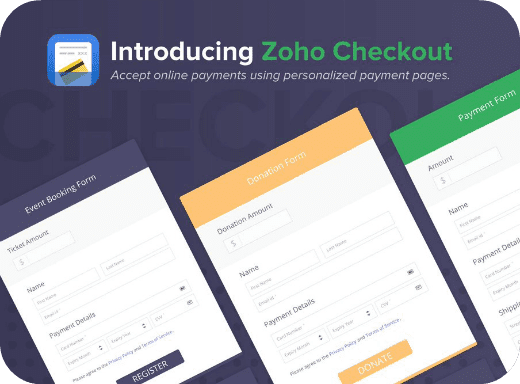 Zoho Checkout